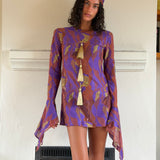 Cher Purple Dress