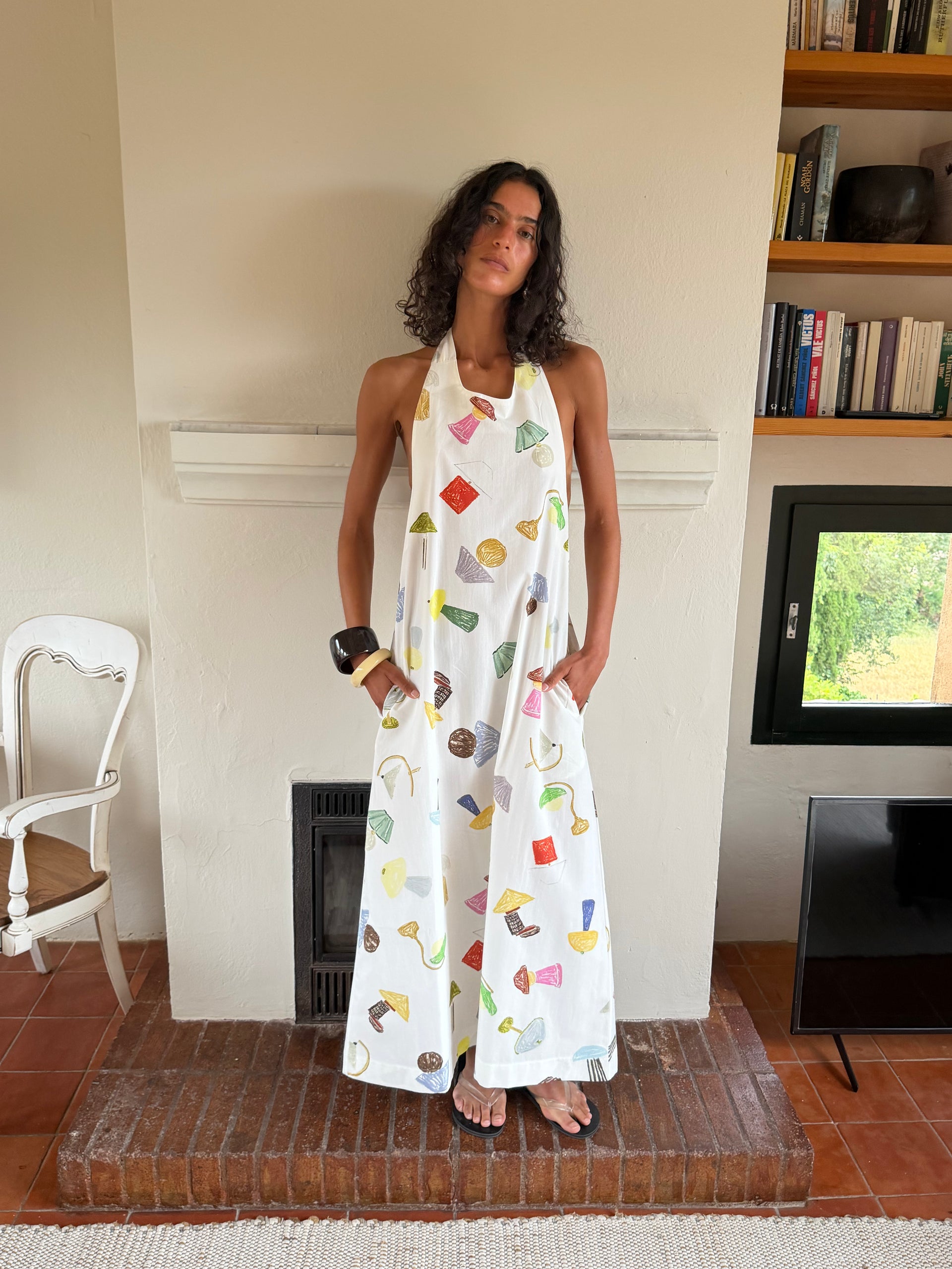 Lampshade Maxi Dress