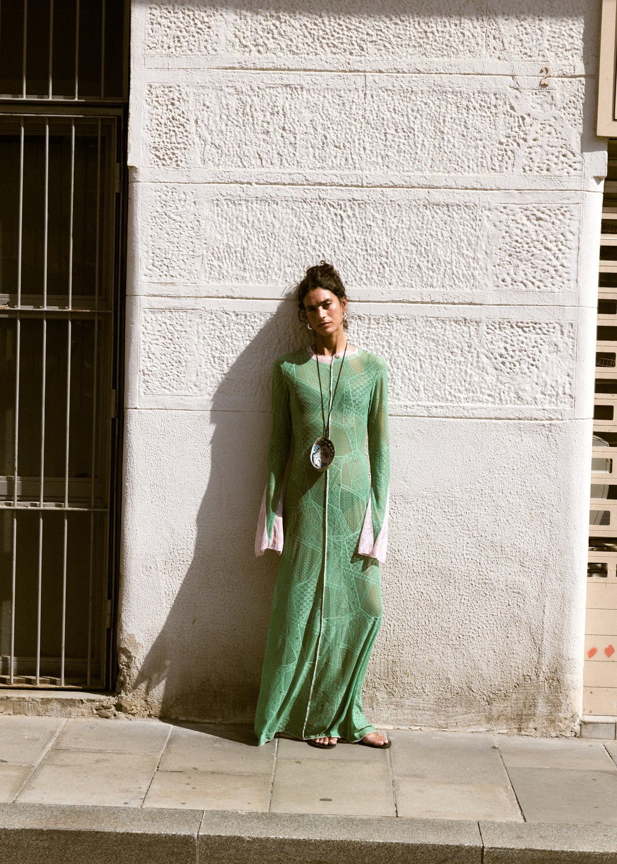 Rita Green Dress
