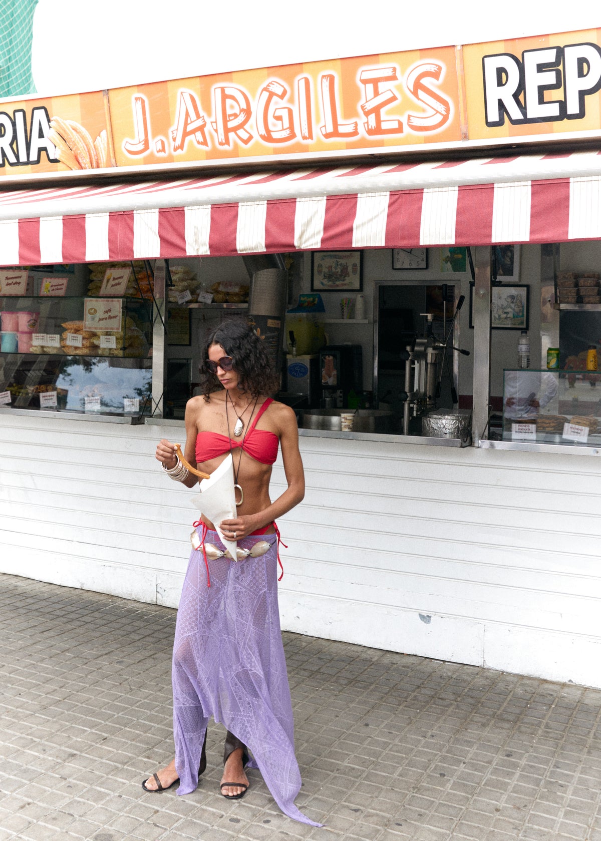 Rita Purple Skirt