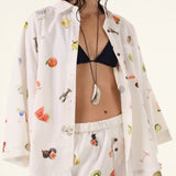 Summer White Overshirt