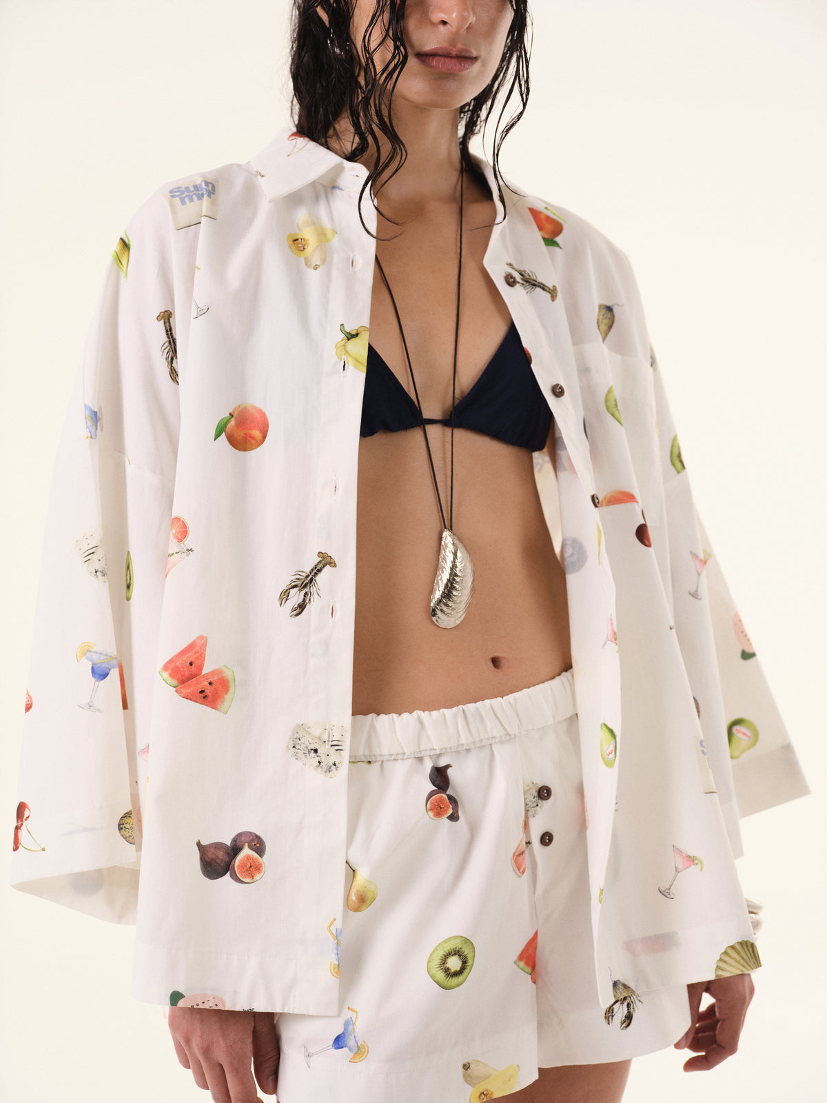 Summer White Overshirt