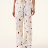 Summer White Trousers