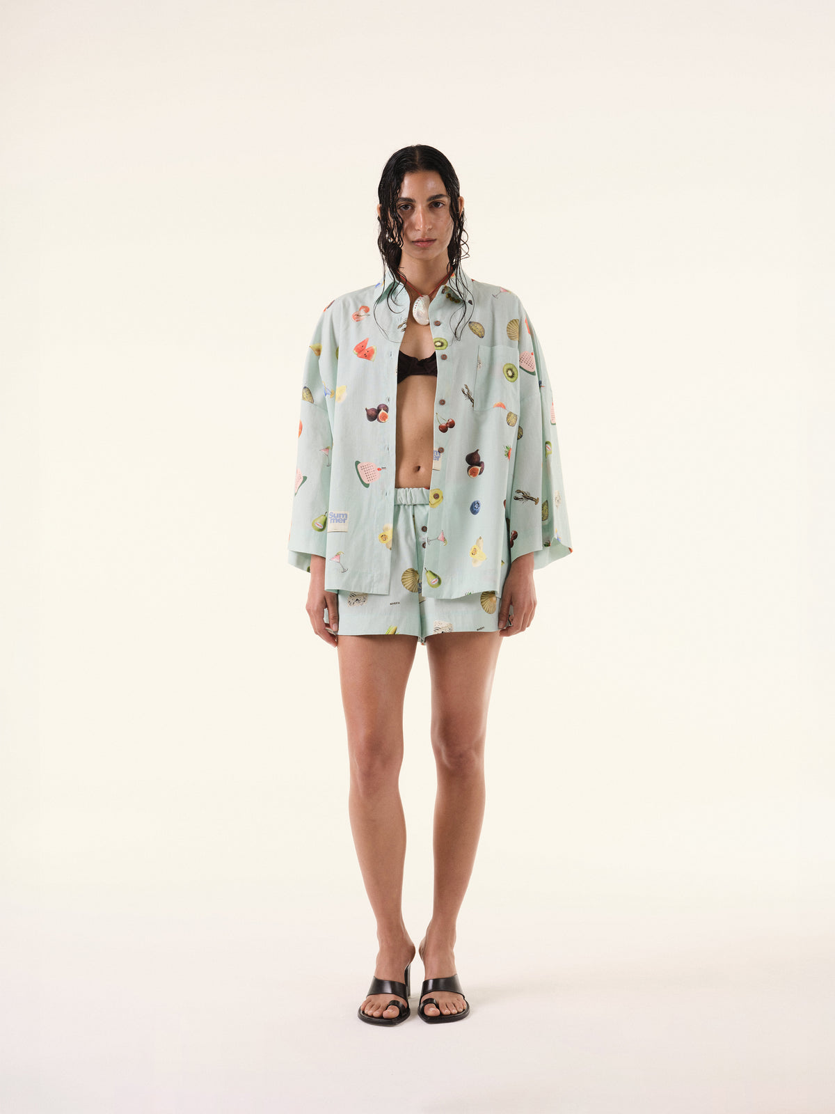 Summer Turquoise Overshirt