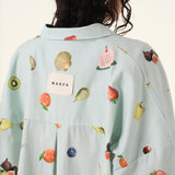Summer Turquoise Overshirt