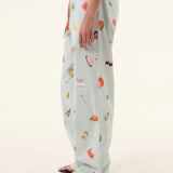 Summer Turquoise Trousers