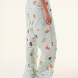 Summer Turquoise Trousers