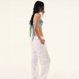 Monica White Trousers