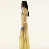 Naomi Olive Dress