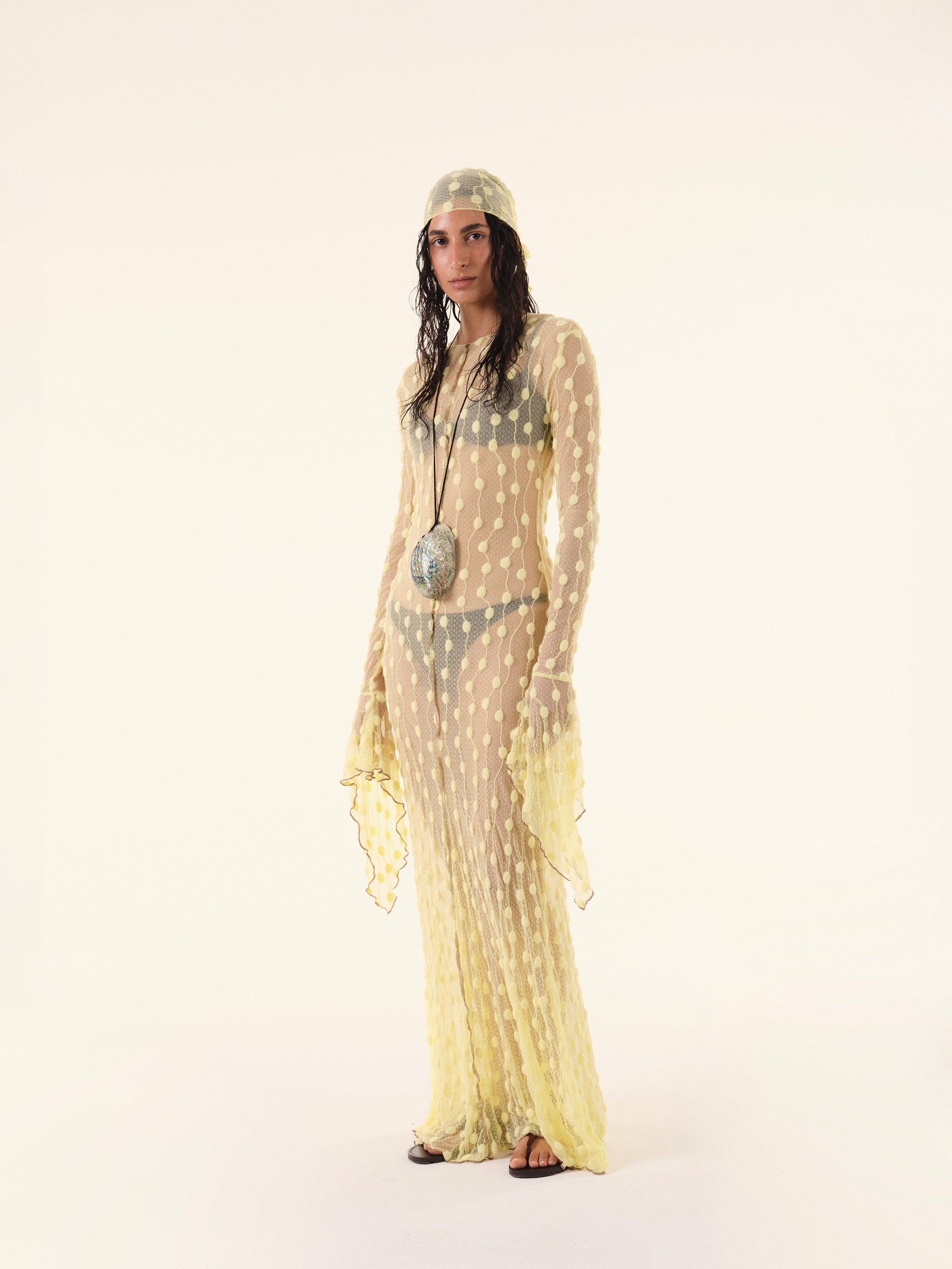 Yellow Debbie Lace Dress – Marfa İstanbul