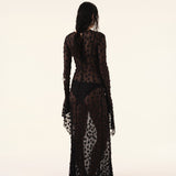 Black Debbie Lace Dress