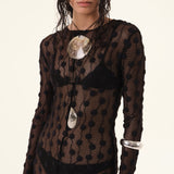 Black Debbie Lace Dress