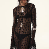 Black Debbie Lace Dress