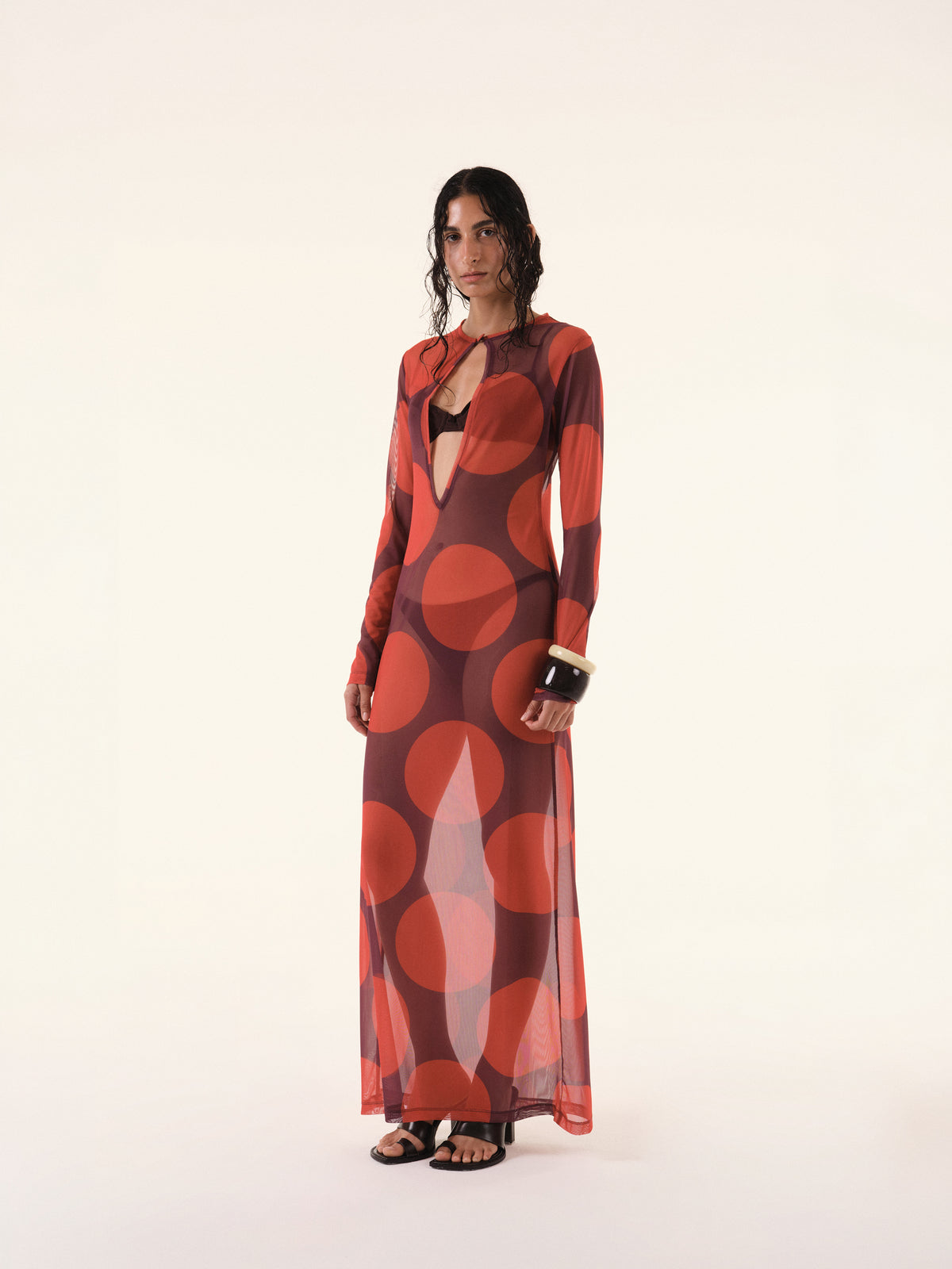 Polca Dots Maxi Dress