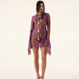 Cher Purple Dress