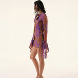 Cher Purple Dress