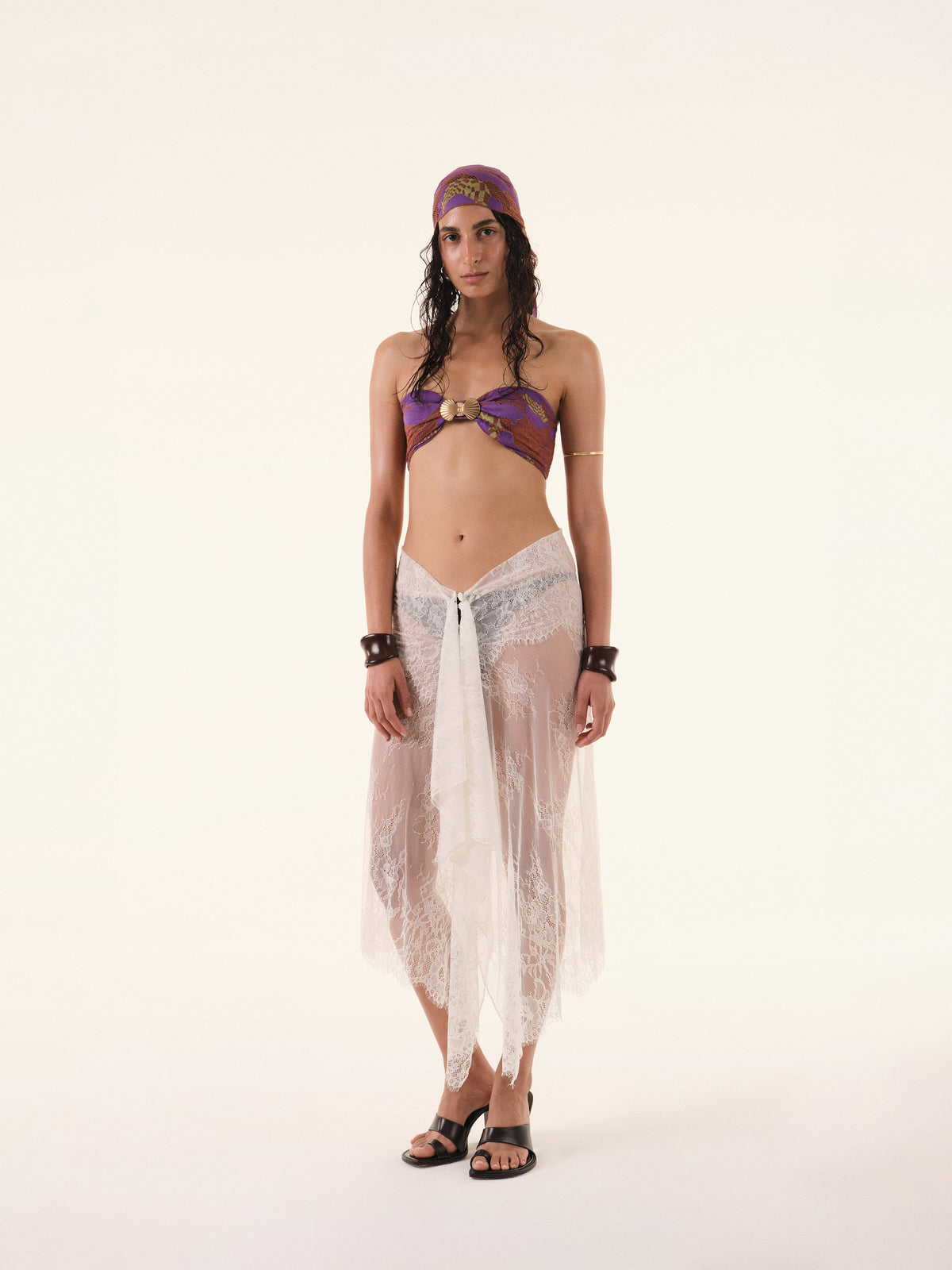 Rio White Skirt
