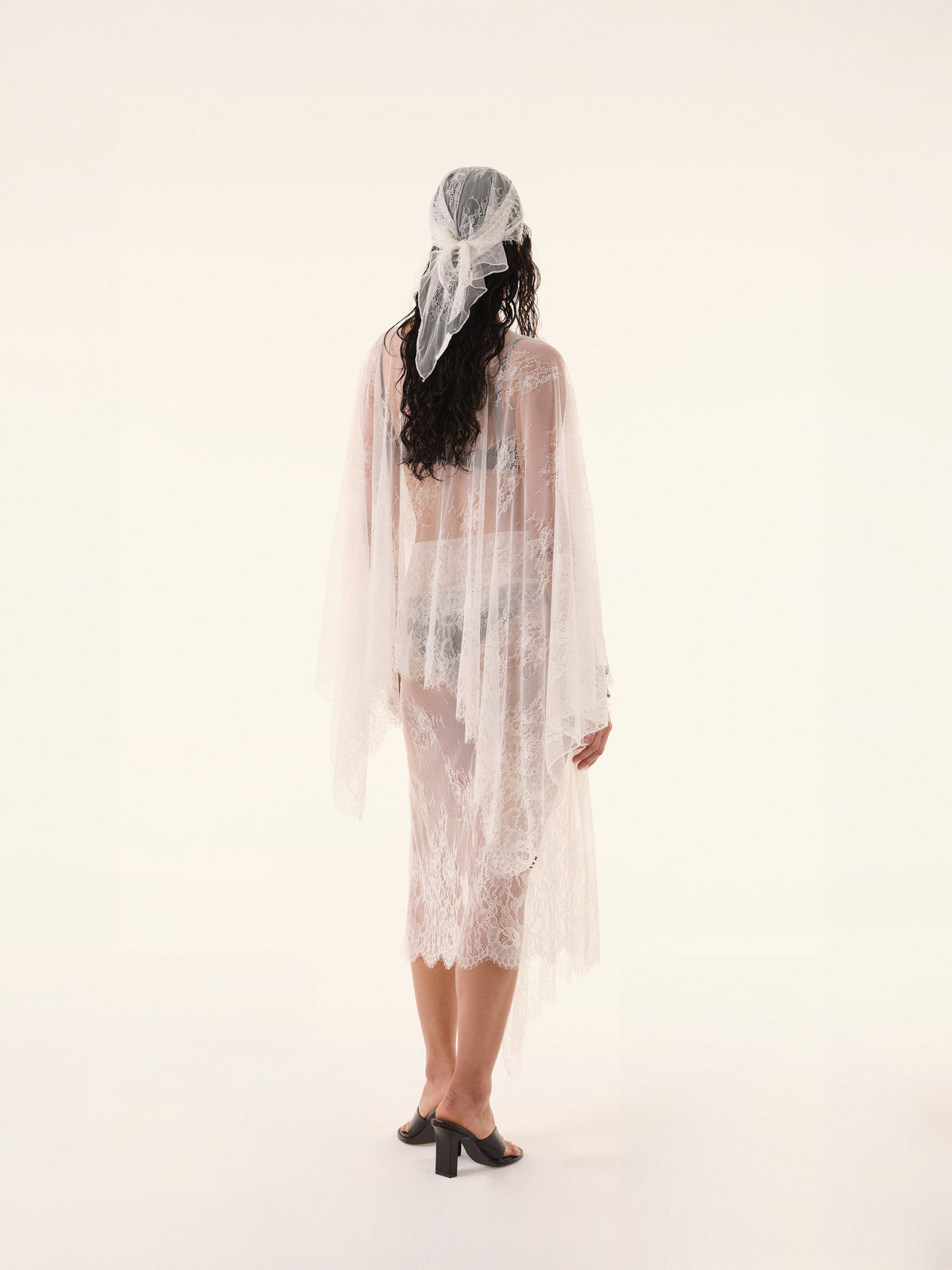 Rio White Scarf