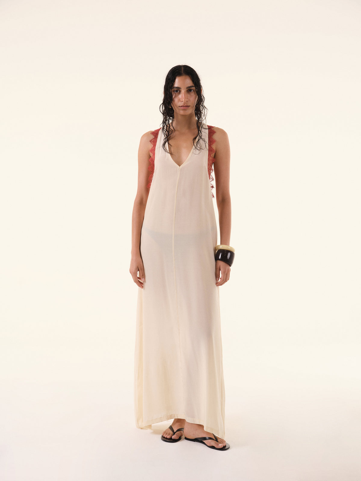 Diana Ecru Dress