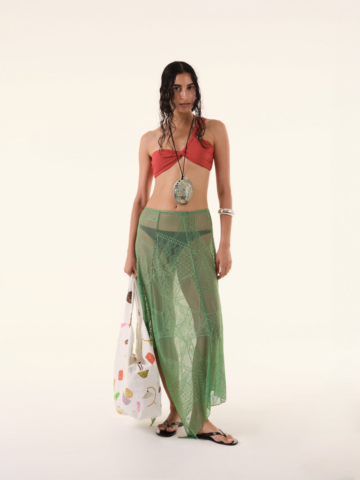 Rita Green Skirt