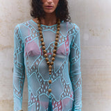 Naomi Turquoise Scarf
