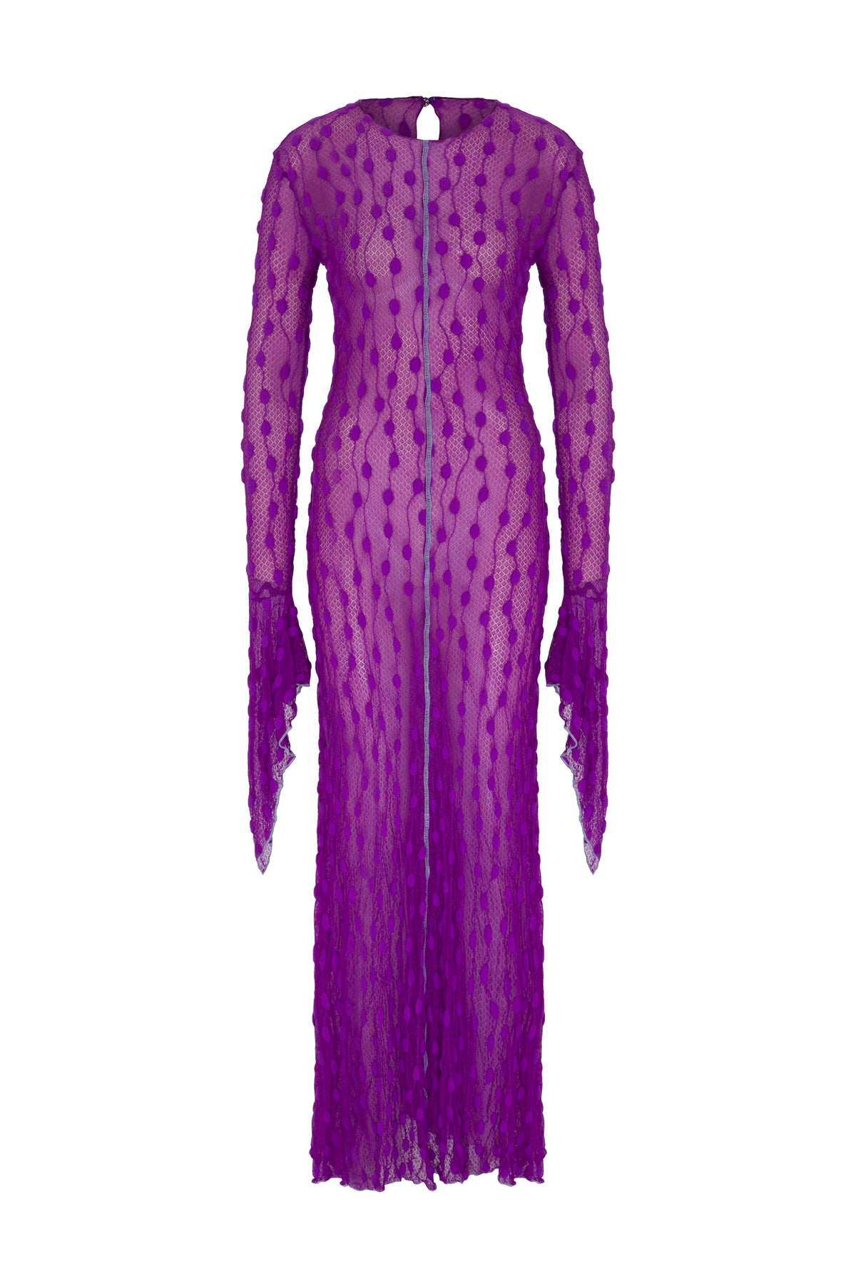 Purple Debbie Lace Dress