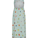 Summer Turquoise Maxi Dress