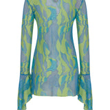 Cher Blue Dress
