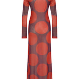 Polca Dots Maxi Dress