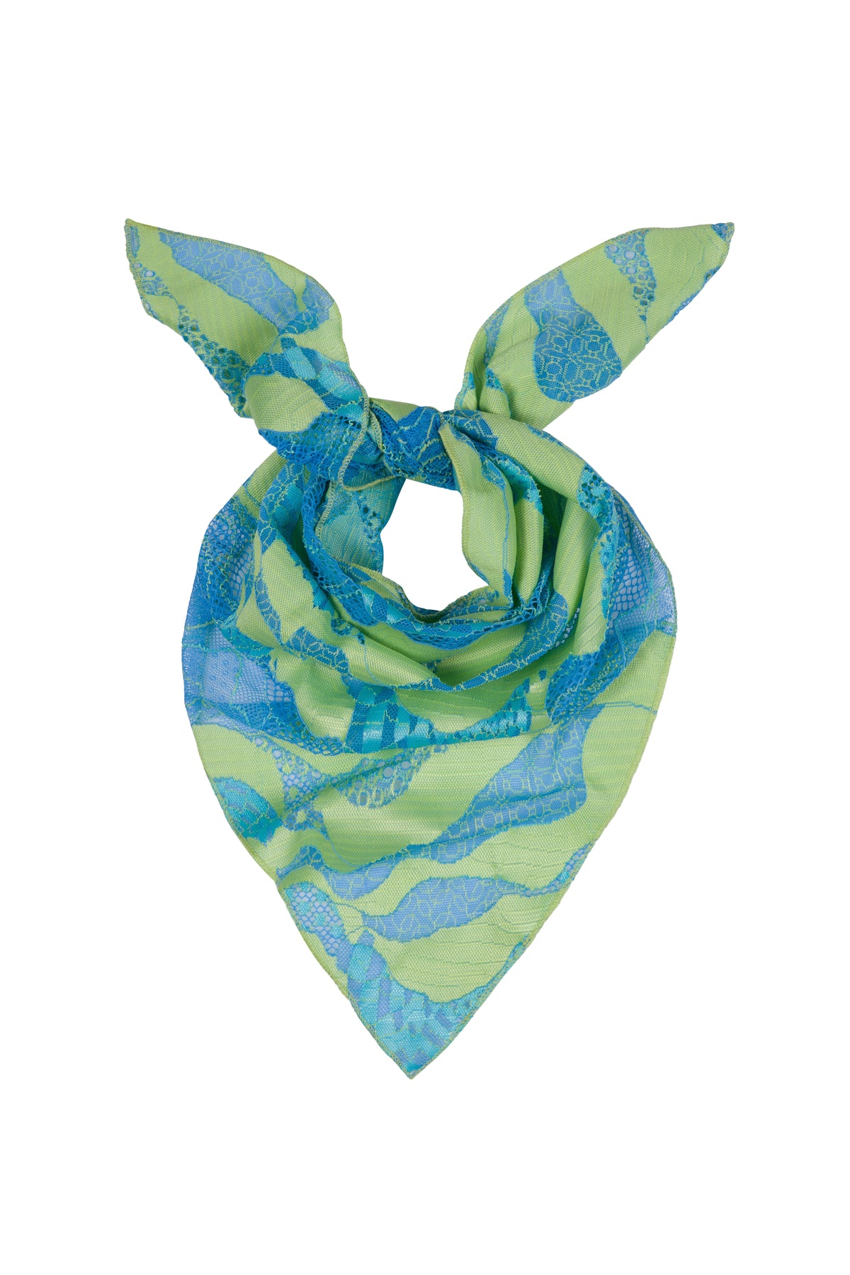 Cher Blue Scarf