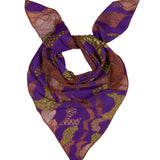 Cher Purple Scarf