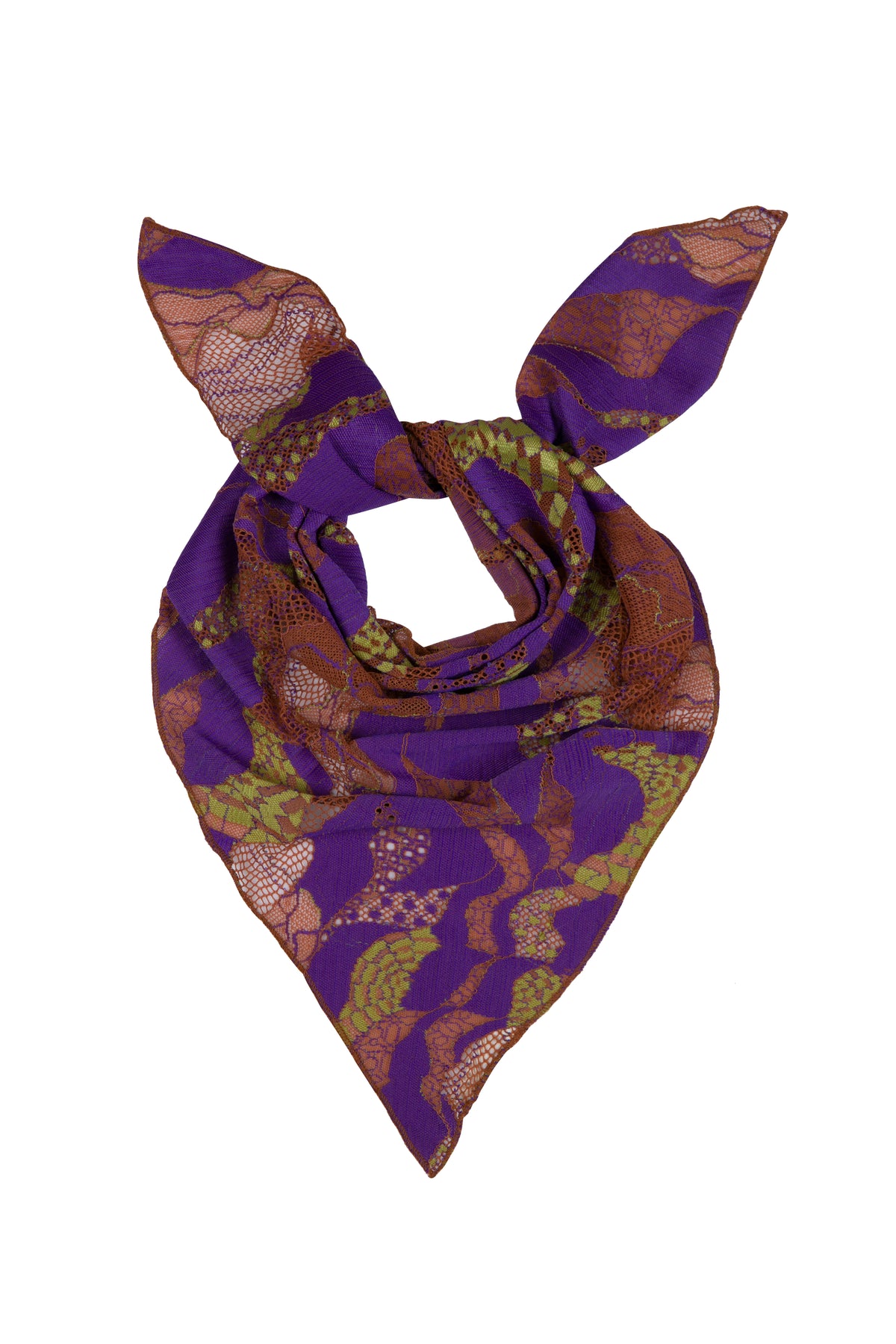 Cher Purple Scarf