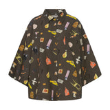 Brown mixed Owershirt