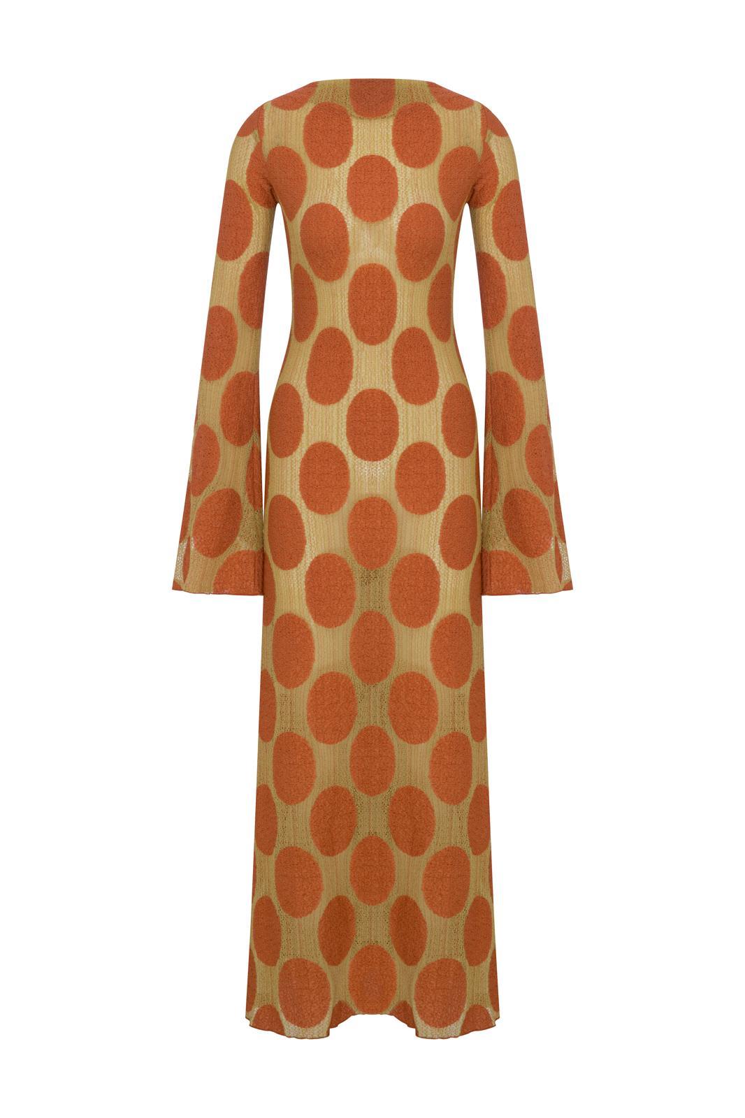 Mocha Mousse Lace Dress Marfa stanbul Mocha Mousse Lace Dress Marfa stanbul