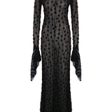 Black Debbie Lace Dress