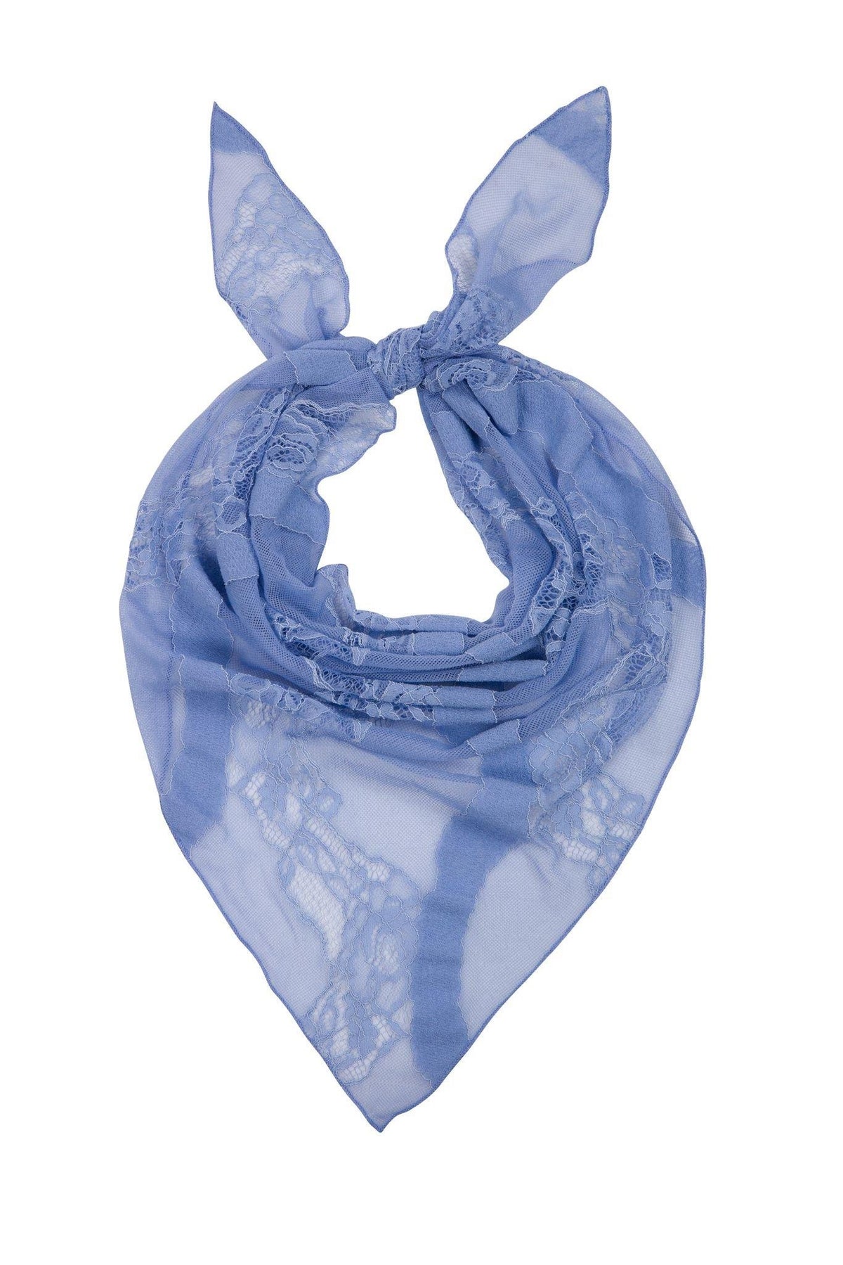 Blue Lace Scarf