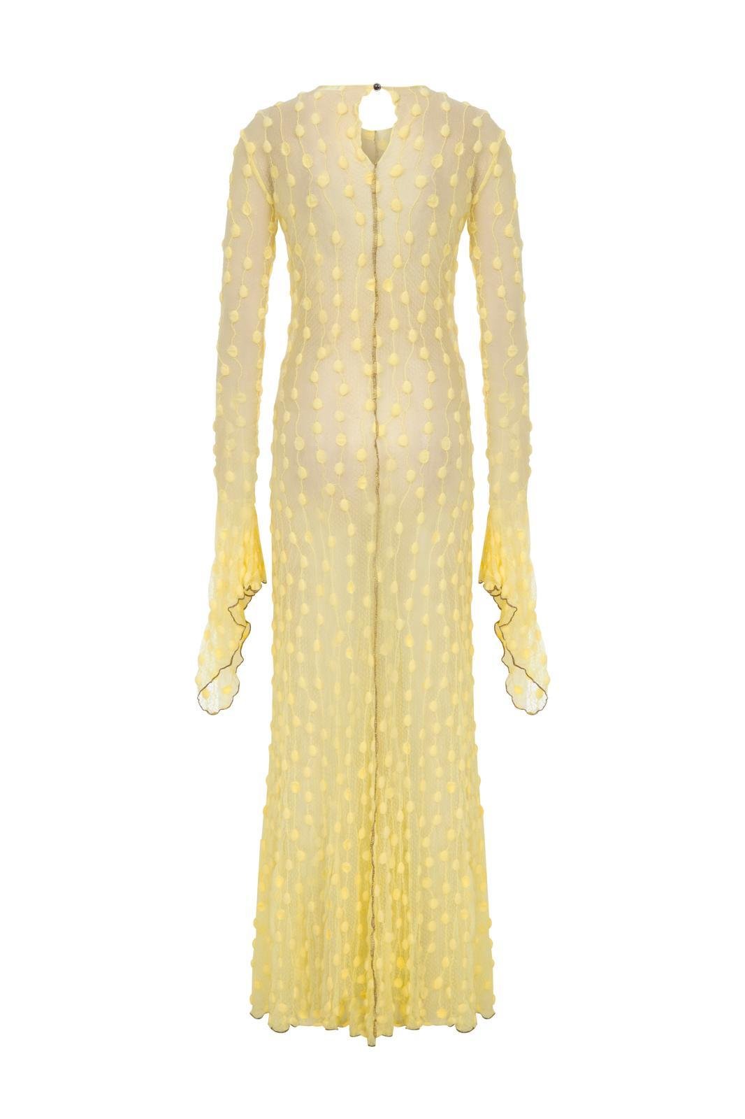debbies dresses Yellow Debbie Lace Dress – Marfa İstanbul