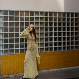 Yellow Debbie Lace Dress