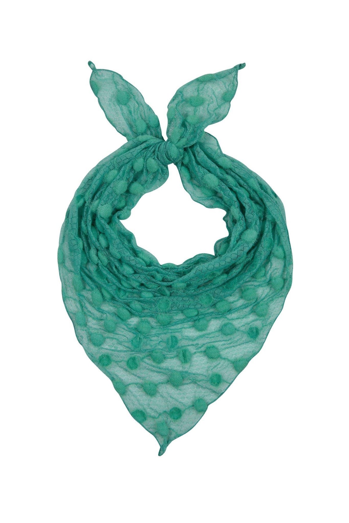 Green Debbie Lace Scarf