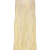 Yellow Lace Skirt
